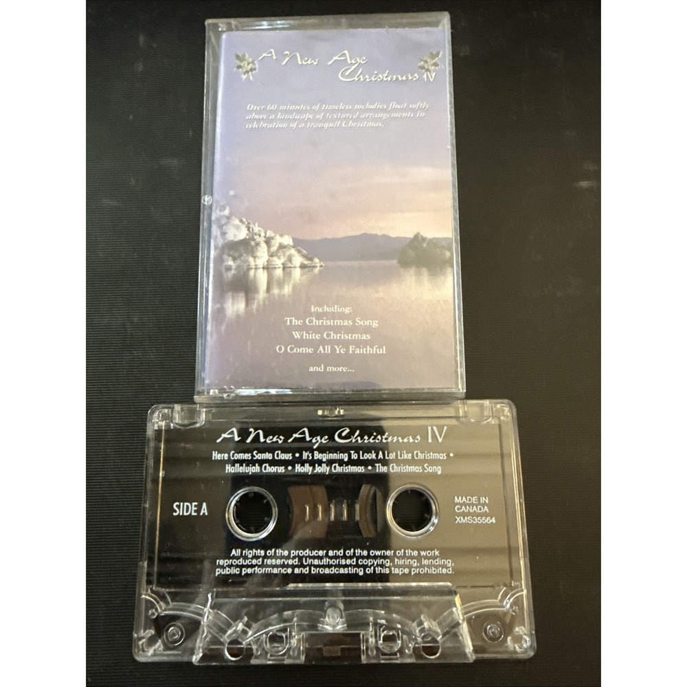 A New Age Christmas (Cassette,‎ 1998) Vintage Great Group Of Festive Songs
